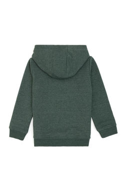 Erkek _ocuk Koyu Ye_il Kap__onlu Basic Sweatshirt - U.s. polo assn фото 3