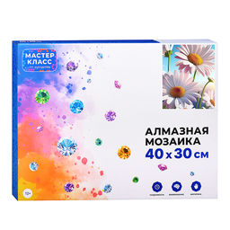 Мозаика алмазная "Ромашки" 30*40см