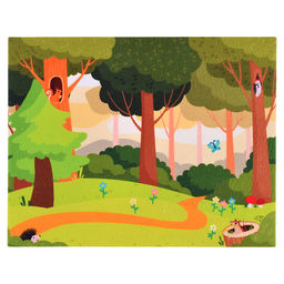 Набор из фетра на липучках "Красная Шапочка" (европодвес)