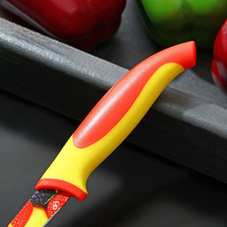 Нож кухонный с антиналипающим покрытием Доляна Фрукты, лезвие 8 см  фото 3