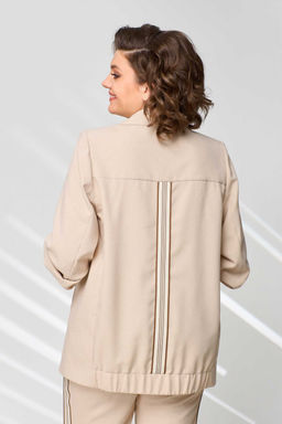 Костюм Асолия 1422 бежевый  фото 2