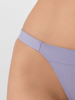 Цена за 2 штуки! Трусы бразилиана женские фиолетовые - Mark formelle фото 5