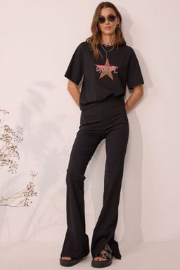 Футболка LYUSHe 4114 черный  фото 3