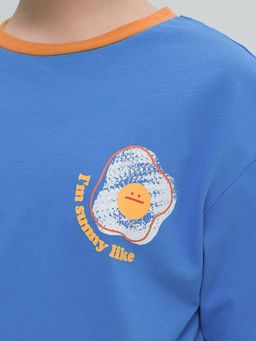 PELICAN, футболка для девочек, Джинс  фото 3