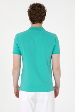 Erkek Slim Fit Polo Yaka Mint Basic Ti__rt - U.s. polo assn фото 5