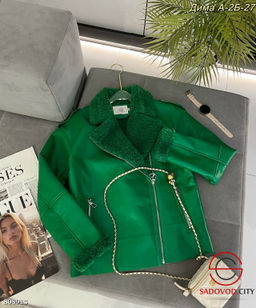 Дублёнка женская на молнии