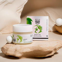 Ночной крем для комбинированной и поврежденной кожи ЗЕЛЕНЫЙ ЧАЙ STYX, 50 мл  фото 2