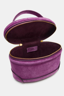 BOLSO VANITY PIEL / Morado - Zara фото 8