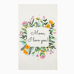 Набор кухонных полотенец Доляна Hello spring 35х60 см -4 шт, 100% хлопок, вафля 160 г/м2  фото 6