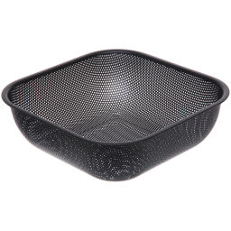 Дуршлаг металлический "Black" 25*25см