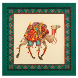 Набор столовый Этель Нью-Дели, скатерть 220х150 см, салф. 40х40 см-12шт, 100% хл  фото 14