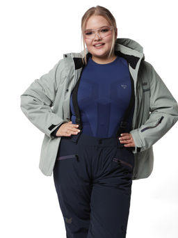 Костюм VKB-0218 Сиреневый - Snow headquarter фото 28