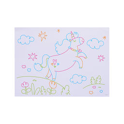 Доска для рисования "Единорог 3D" в коробке