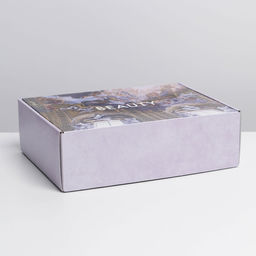 Коробка подарочная складная, упаковка, «Искусство», УФ-лак, 30.5 х 22 х 9.5 см