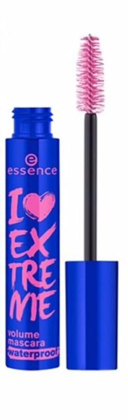 essence Тушь для ресниц I Love Extreme Volume Mascara WP, водостойкая объемная 12 мл