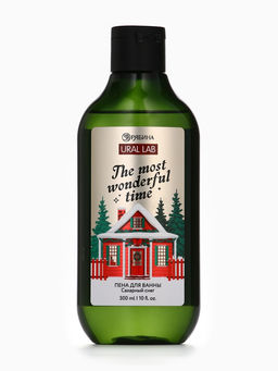 Пена для ванны The most wonderful time, 300 мл, аромат: сахарный снег, Ural Lab Winter Melody