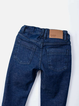 Джинсы зауженные Темно-синие - Bungly фото 3