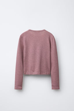 STRIPED PRINT T-SHIRT - Zara фото 2