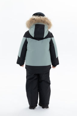 Комплект (п/пальто+п/комб.) дошкольн., 2сл.GRAFELITE, флис подкл., опушка искусств., ткань: мембрана