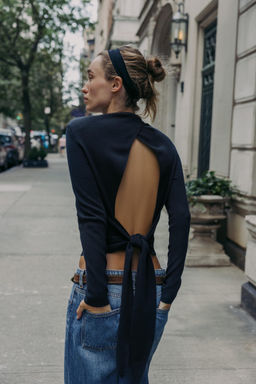 OPEN BACK KNIT TOP - Zara фото 3