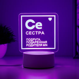 Светильник Сестра LED RGB от сети RISALUX  фото 4