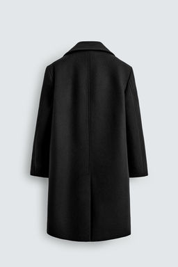 DOUBLE-BREASTED WOOL COAT - Zara фото 8