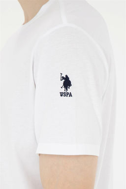 Футболка U.S. Polo Assn белая из хлопка фото 7