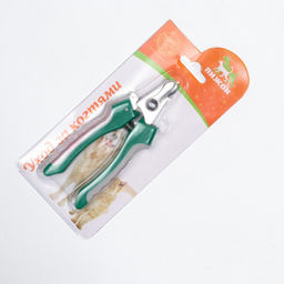 Когтерез боковой малый с нескользящими ручками, отверстие 9 мм, зелёный с серым - Пижон фото 5