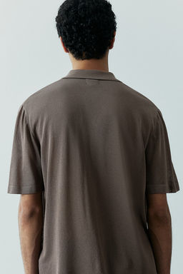 Camisa resort de punto Regular Fit - H&m фото 4
