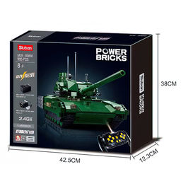 Конструктор Механо Sluban «Российский танк», радиоуправление, 995 деталей