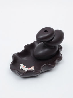 Подставка для благовоний TAKE IT EASY «Баланс и рыбки», стелющийся дым, 4.3×3.5×6 см