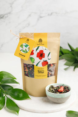 Чайный напиток травяной Красота Сибири / CraftTea / 50 г / Сибирский кедр
