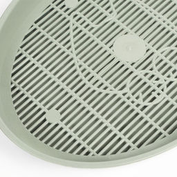 Туалет с сеткой Киса, 36 х 27 х 6 см, серый микс - Пижон фото 3