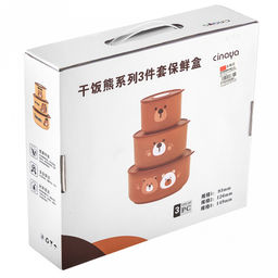 Три медведя Салатник-контейнер фарфоровый, набор 3 штуки: 300мл, д9,3х6,8см; 580мл, д12,6х7,1см; 820мл д14,9х7,3см, цветной, цвет - капучино, пластмассовая крышка, герметичная, с пароотводом, в подарочной коробке (Китай) - Домашняя мода фото 5