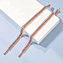 Серьги длинные на гвоздиках арт. 13 1634 (id 259128)