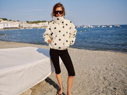 CAZADORA BOMBER LUNARES / Blanco - Zara фото 3