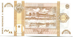 Банкнота 100 лей 2015 (2020) года Молдавия