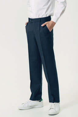 Брюки для мальчика БД-123 цвет синий