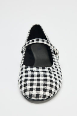 CHECK MARY JANES - Zara фото 6