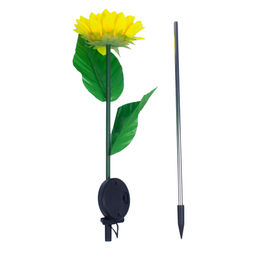 USL-S-814/PT700 SUNFLOWER Садовый светильник на солнечной батарее Подсолнух. 8 светодиодов. Теплый белый свет. 1*АА Ni-Mh аккумулятор в/к. IP44. TM Uniel - Volpe фото 2