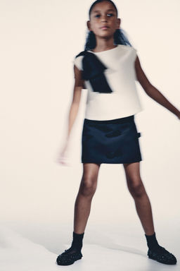 CONTRAST BOW TOP - Zara фото 5