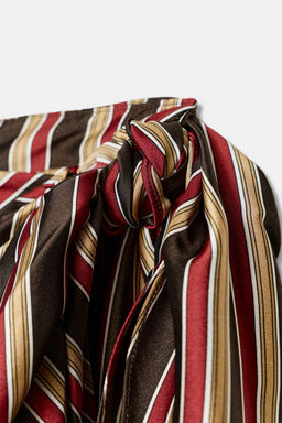 STRIPED WRAP SKIRT ZW COLLECTION - Zara фото 7