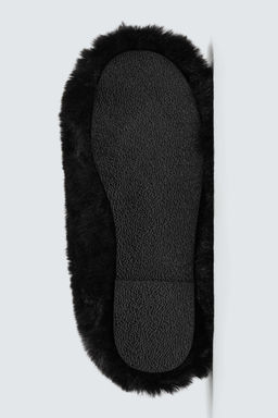 SHEEPSKIN CLOGS HARRY LAMBERT FOR ZARA X DISNEY