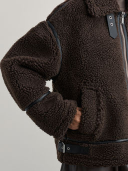 Дублёнка из искусственного меха / Zarina  фото 9