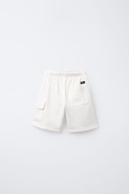 STRAIGHT FLOWING CARGO BERMUDA SHORTS - Zara фото 2