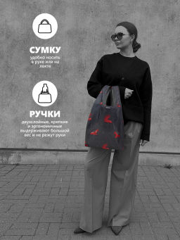 Мод.3,Майка Принт (SM3Short) Средняя с кармашком. Мезенская лошадь НОВИНКА!!! - Moshna фото 5