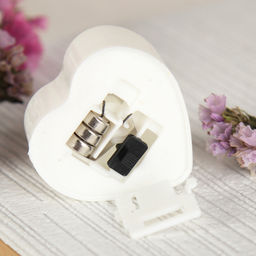 Свеча светодиодная сердце / VFR-43 /уп 24/960/белая - Галеонтрейд фото 4