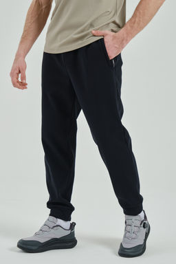 Брюки трикотажные утепленные Черный