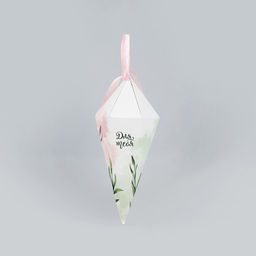 Цена за 5 шт. Переноска - шестиугольник для цветов Для тебя!, белая 15 х 35 х 15 см