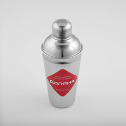 Шейкер Доляна, 500 мл, нержавеющая сталь, хромированный